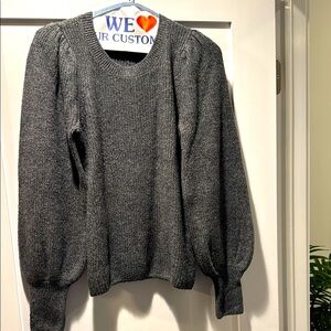 1 state Nordstrom Gray Knit Sweater